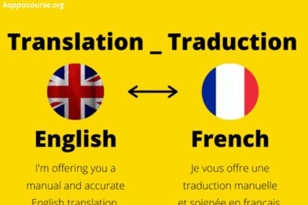 Translate English to French