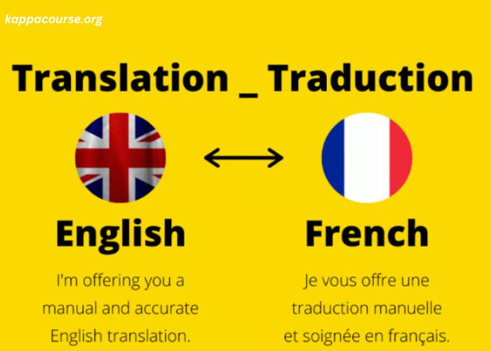 Translate English to French